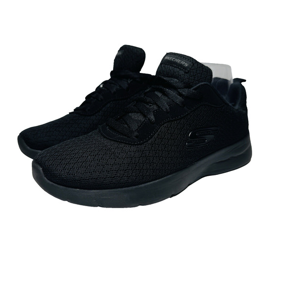 Skechers Dynamight 2.0 12964 Black Running Shoes Sneakers Women's Size 8 Walking - Picture 1 of 10